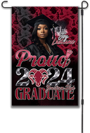 2024 Custom Graduation Garden Flag
