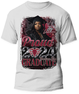 2024 Grad Center Print T-Shirt