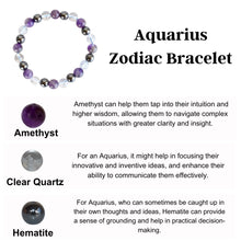 Load image into Gallery viewer, Zodiac Stretch Bracelet
