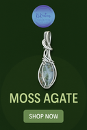 Handmade Moss Agate pendant with sterling silver wire wrapping
Moss Agate gemstone necklace featuring natural green inclusions
Artisan Moss Agate pendant, boho chic style
Unique handmade gemstone pendant, gift for her
