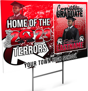 Custom Graduation Yard Sign