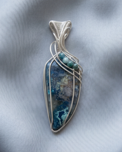 Load image into Gallery viewer, Shattuckite Pendant in Sterling Silver