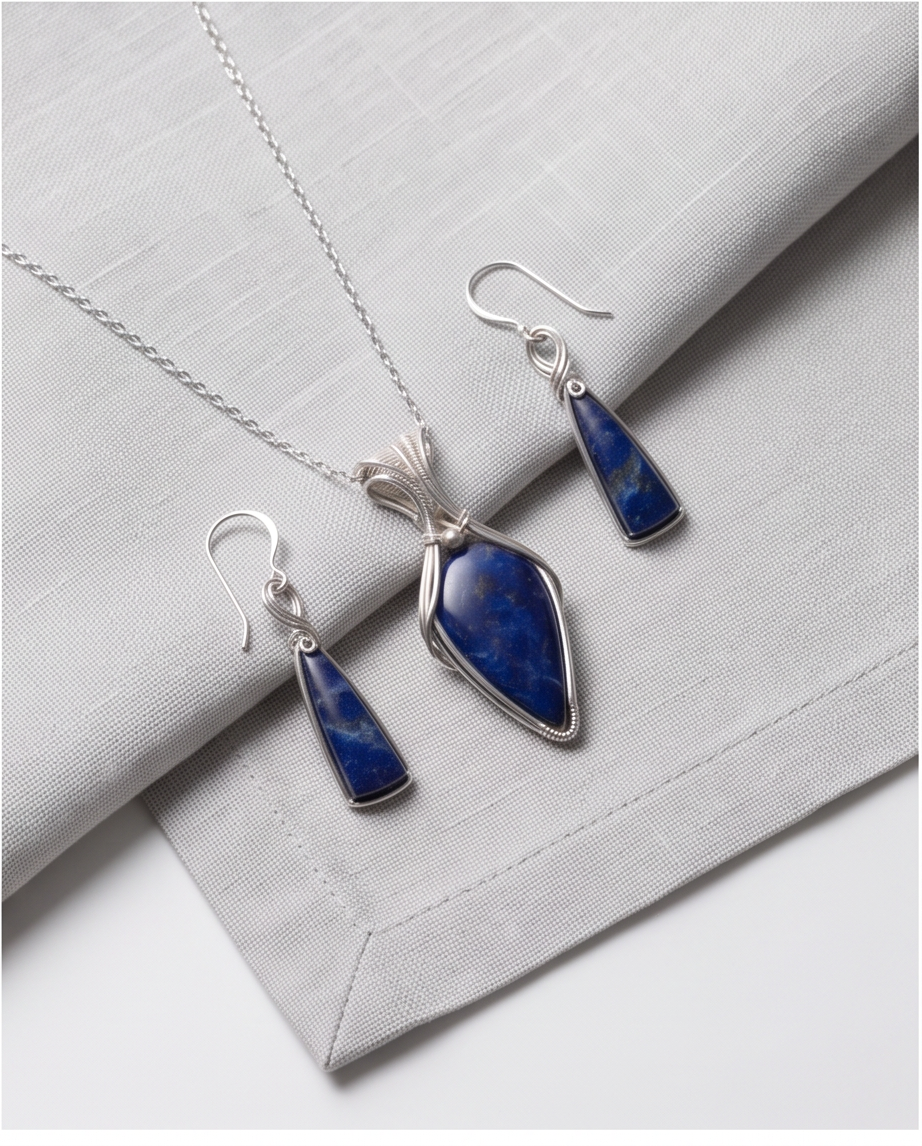 Sodalite And Earring Set
