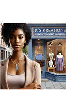 Handcrafted Wire-Wrapped Labradorite Pendant