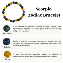 Load image into Gallery viewer, Zodiac Stretch Bracelet