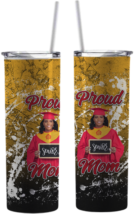 CUSTOME GRADUATION TUMBLER