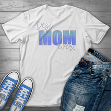 Load image into Gallery viewer, BEST MOM EVER RHINESTONE T-SHIRT