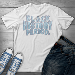 BLACK HISTORY PERIOD RHINESTONE DESIGN